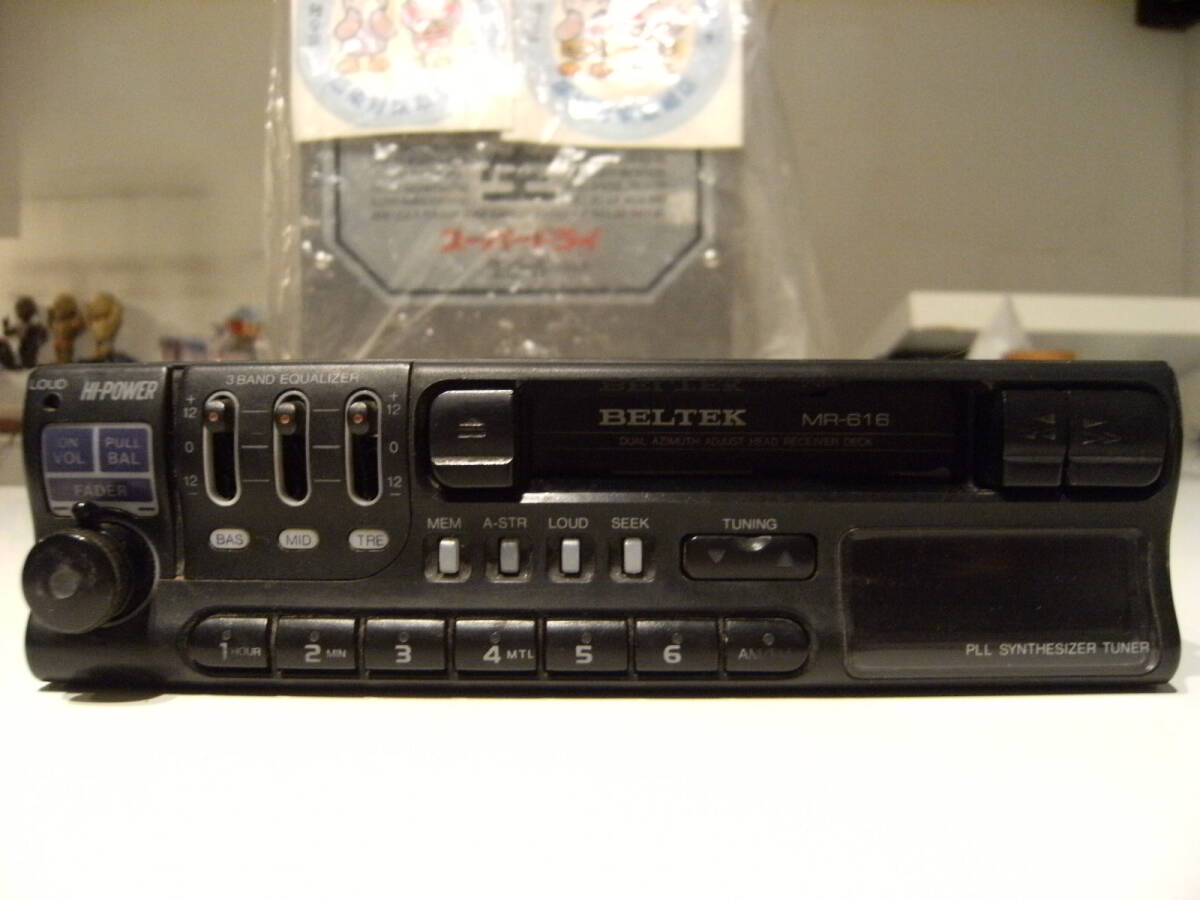 廃番★昭和レトロ★80年代★日本製★BELTEK ベルテック カーステレオ カーオーディオ カセットプレイヤー 旧車★デコトラ 街道レーサー拍卖