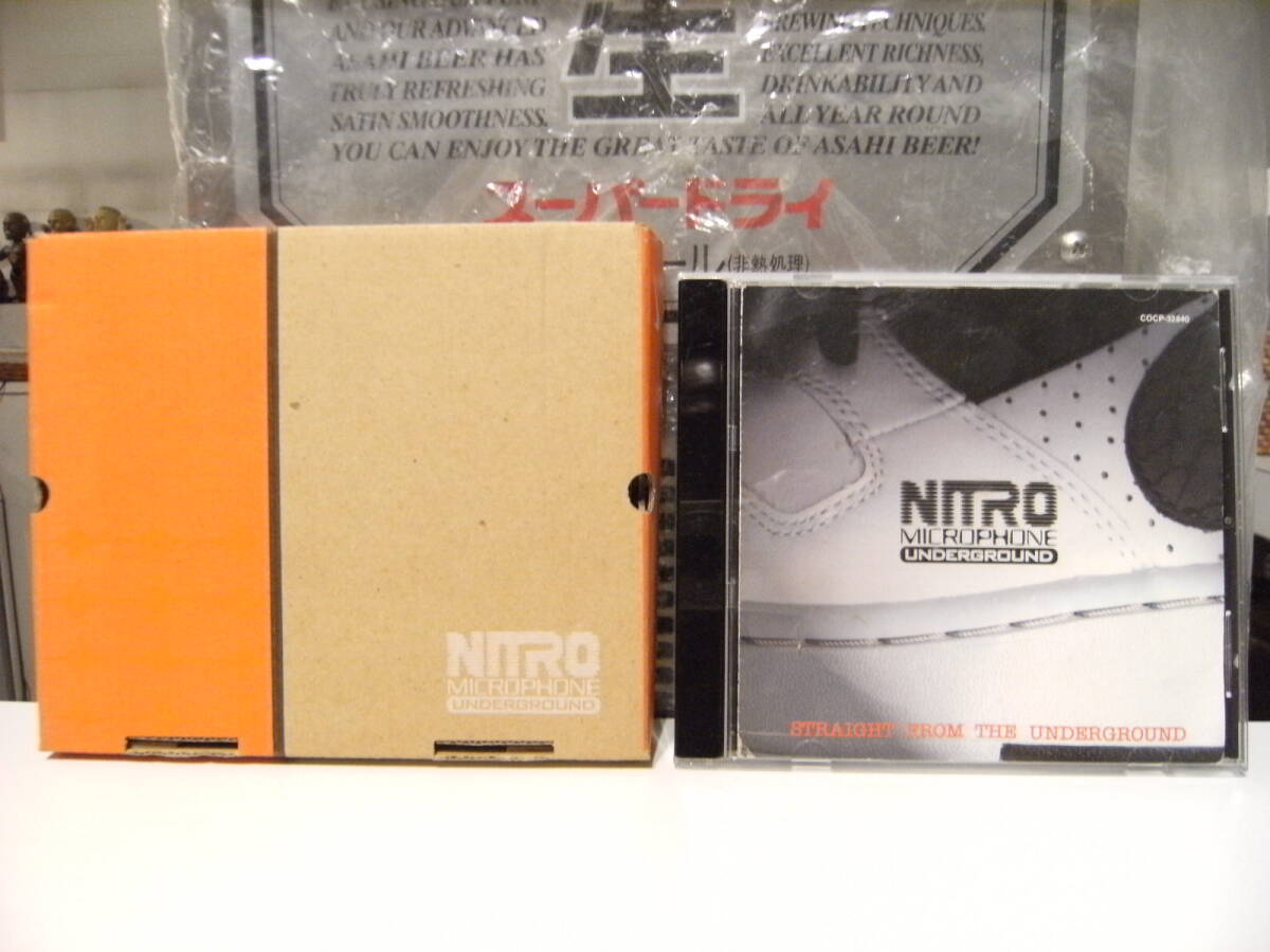 廃盤CD★邦楽 STRAIGHT FROM THE UNDERGRPUND / NITRO MICROPHONE UNDERGROUND CDアルバム★ニトロ・マイクロフォン・アンダーグラウンド拍卖