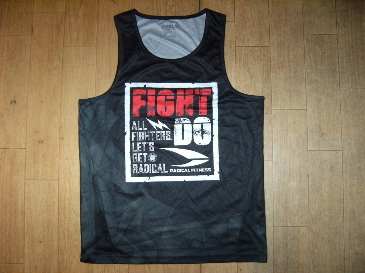 FIGHTDO ファイドウ RADICAL FITNESS ラディカルフィットネス タンクトップ ユニフォーム★格闘技 ムエタイ ボクシング 武道 運動着 カラテ拍卖