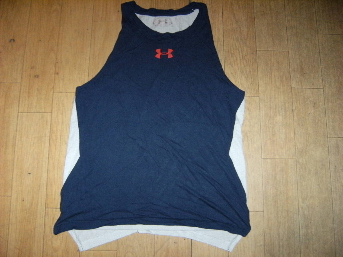 UNDER ARMOUR アンダーアーマー タンクトップ 運動着 サッカー 野球 陸上 アメフト 筋トレ マラソン ラグビー アウトドア 登山 柔道 格闘技拍卖