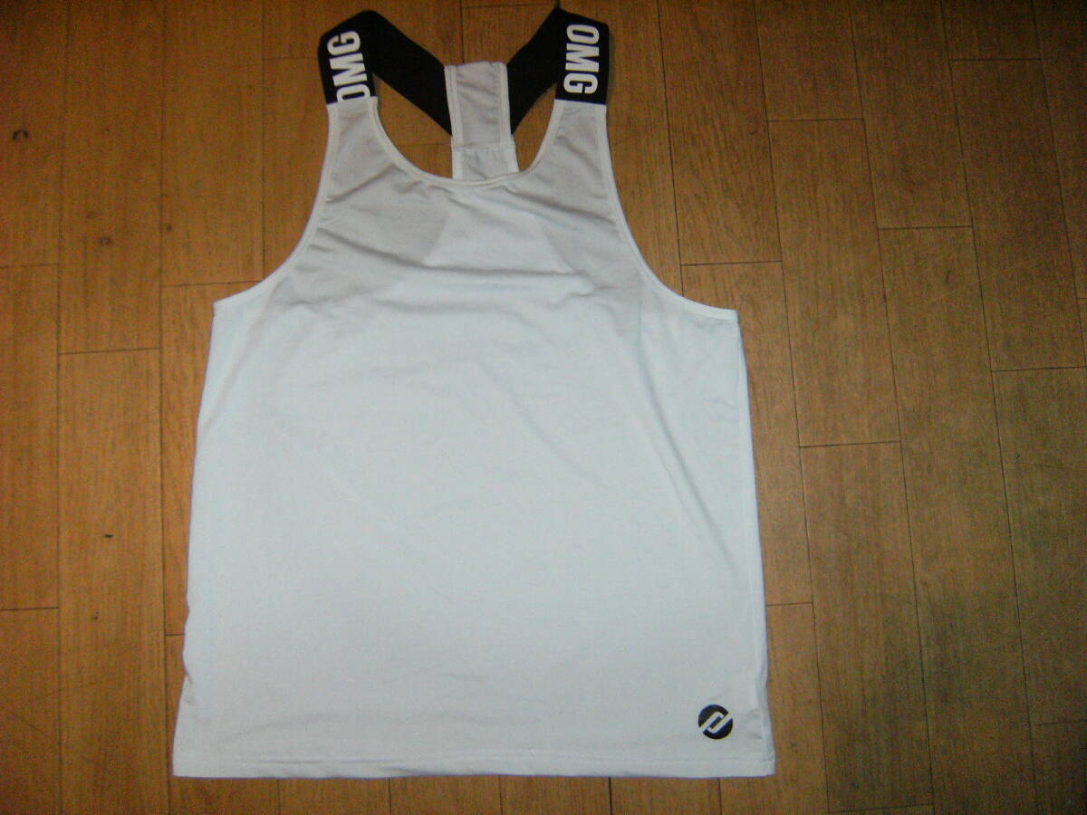 OMG タンクトップ★運動着 サッカー 野球 陸上 アメフト 筋トレ マリーンスポーツ ゲイ 登山 柔道 格闘技 ボディビル 筋肉 エアロビクス拍卖