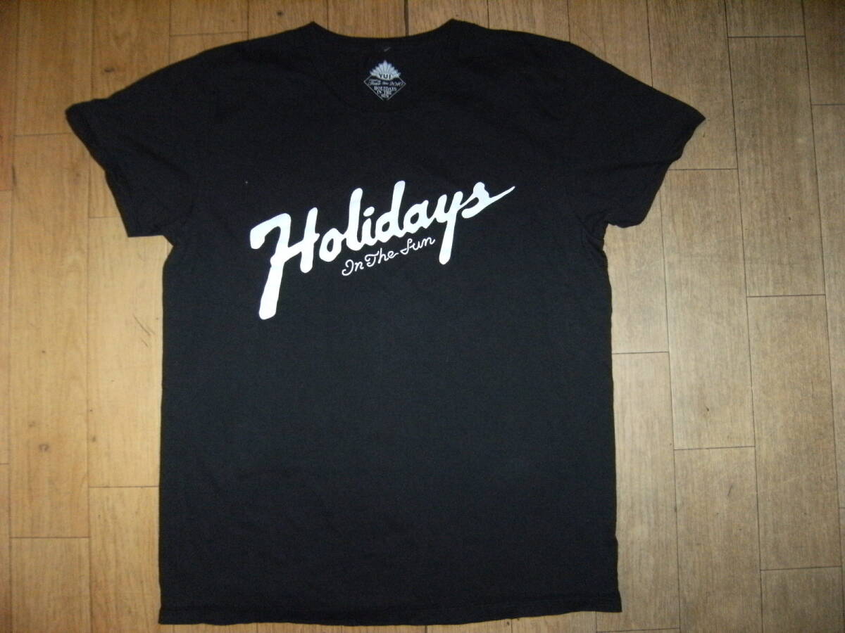 廃番★レトロ★2010年 4th Tour HOLIDAYS IN THE SUN ホリデイズ・イン・ザ・サン コンサート ツアー YUI Tシャツ★歌手 FLOWER FLOWER拍卖