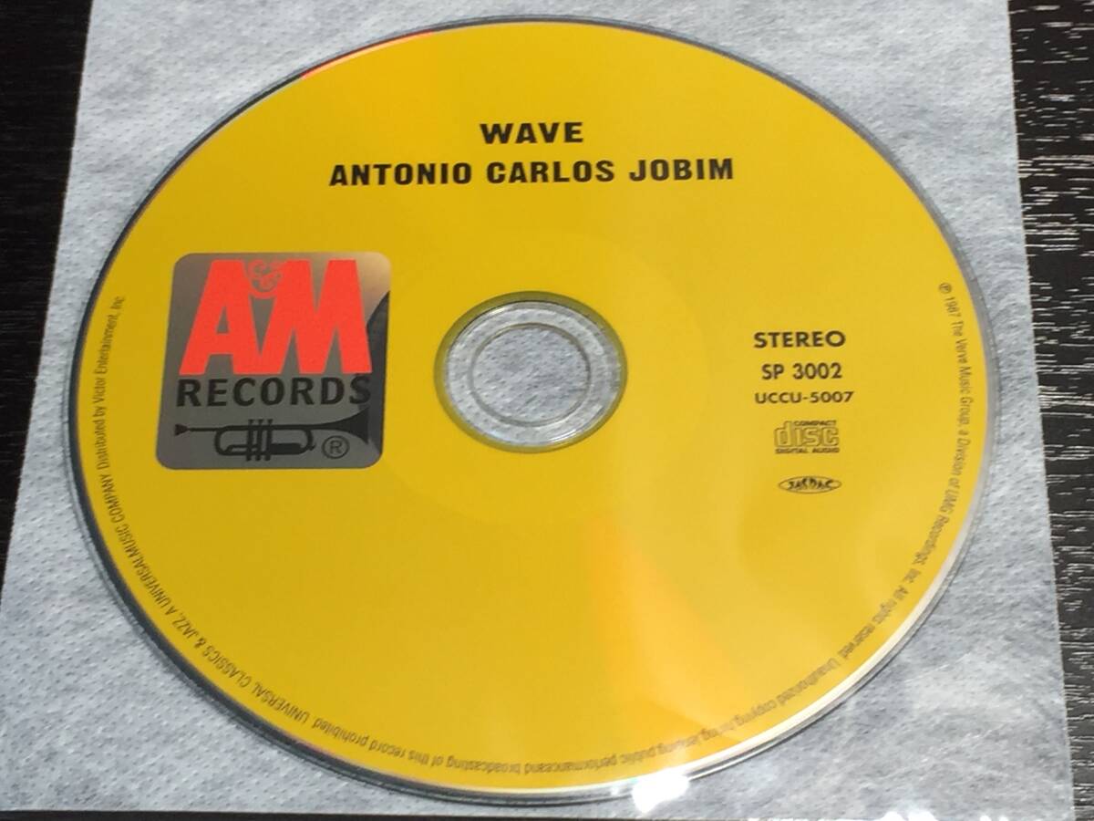 W5/ ディスクのみ / WAVE / ANTONIO CARLOS JOBIN / UCCU 5007拍卖