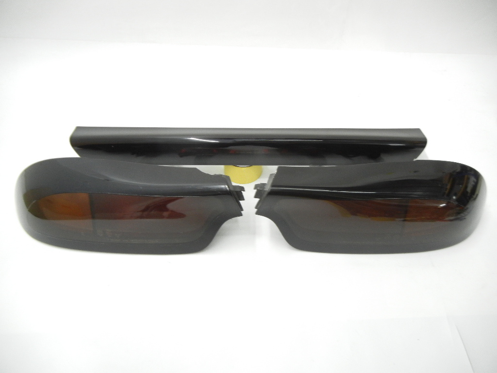 (BS0104) マツダ RX7 FD3S 前期 純正 テールランプ 左右+センター セット 中古 ~欠けあり良品拍卖