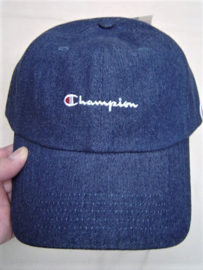 セール15% Champion チャンピオン メンズ レディス デニム Champion ロゴ 刺しゅう キャップ 紺 F 帽子 野球帽 381-0136 メンズユニセック拍卖