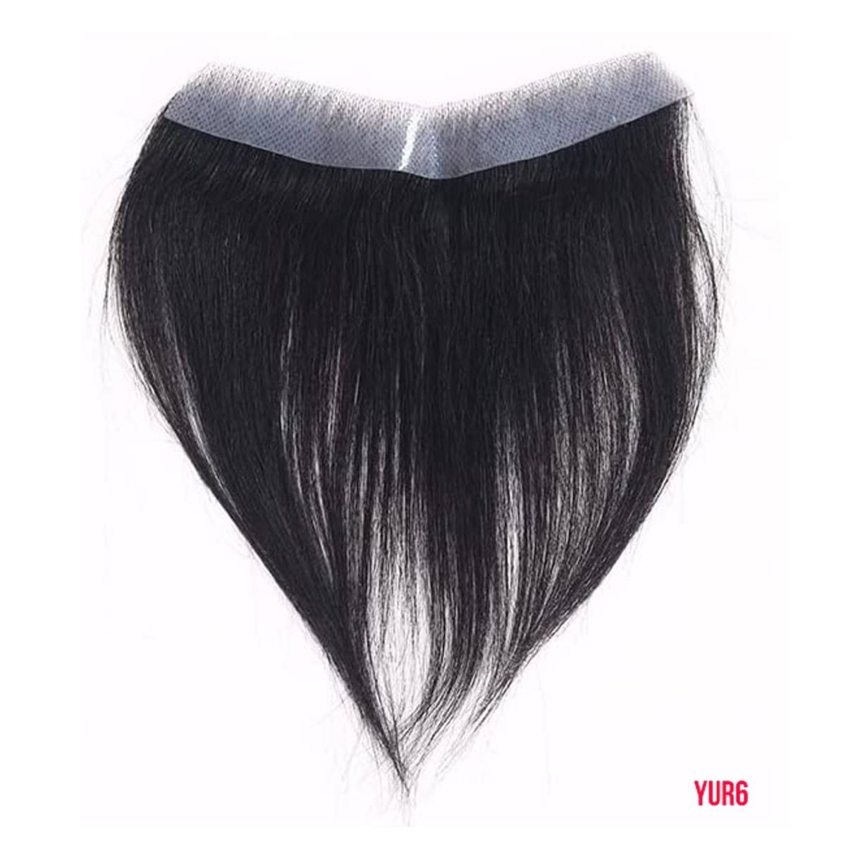 テープで固定 M字薄毛や部分脱毛症隠しに 部分ウィッグ かつら 人毛100% カット可能 生え際隠し メンズ 通気性 ナチュラルブラック拍卖