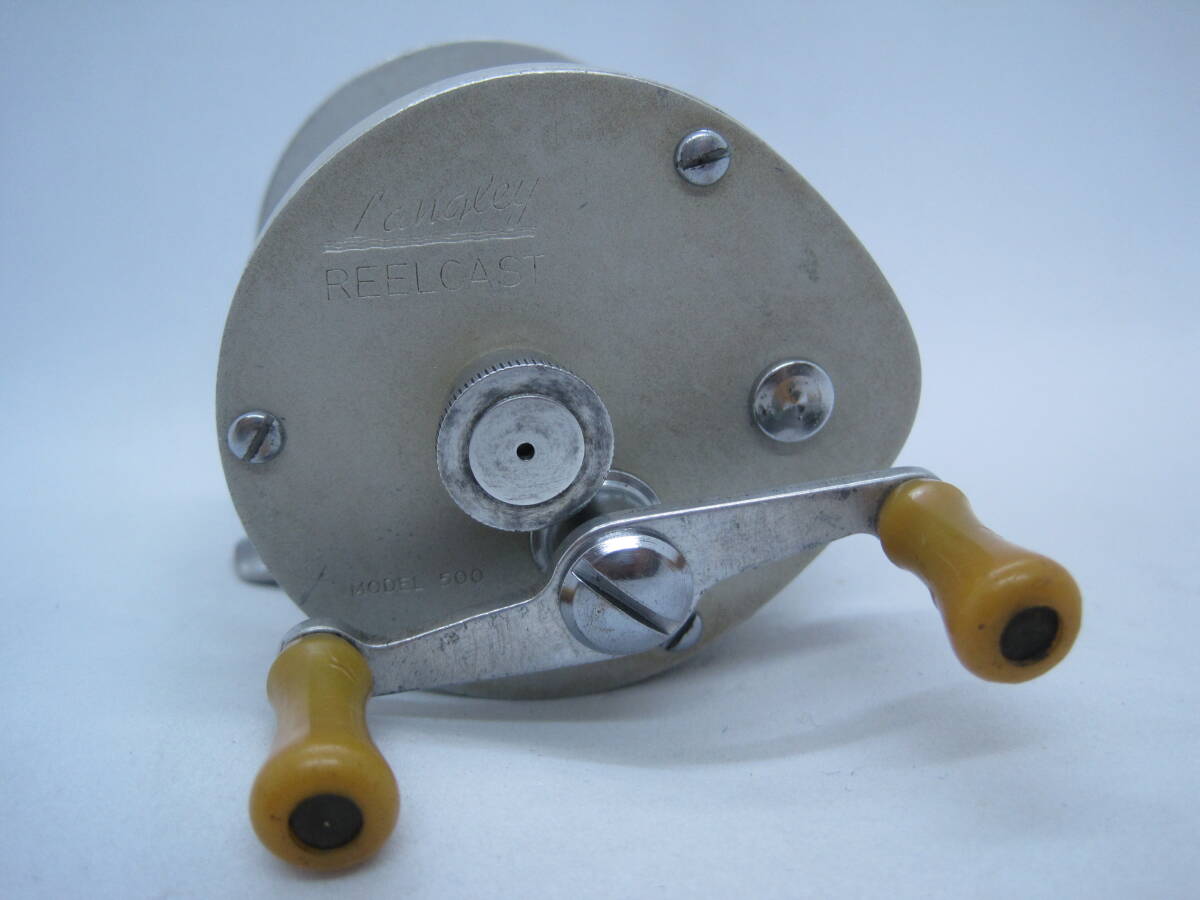 ラングレー リールキャスト500 ダイレクトドライブリール 1950年代製 フルオリジナル ビンテージリール拍卖