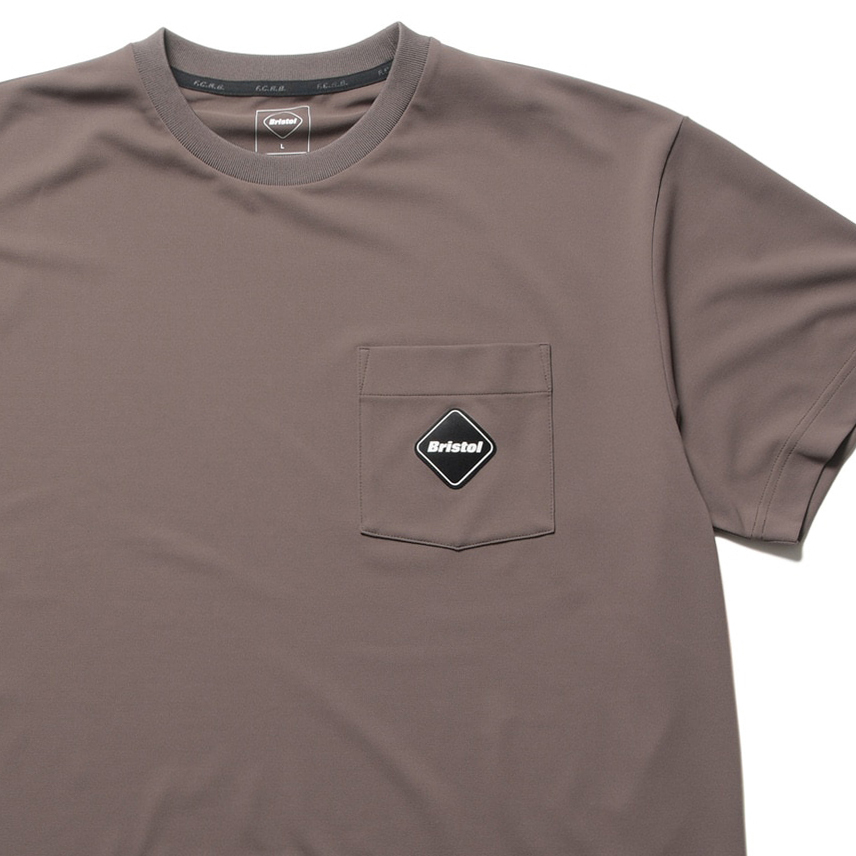 25SS新品L★F.C.Real BristolポケットTシャツEMBLEM POCKET TEE鹿の子FCRBブリストルF.C.R.BゲームシャツSOPH未使用XLゴルフNIKEジャージ拍卖