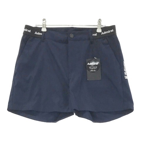 $ 新品 $ タグ付き♪■ ADMIRAL ■ アドミラル ■ ソリッド 無地 ■ ベーシック ショートパンツ ゴルフウェア■ 濃紺 ネイビー ■ LL ■ 秋拍卖