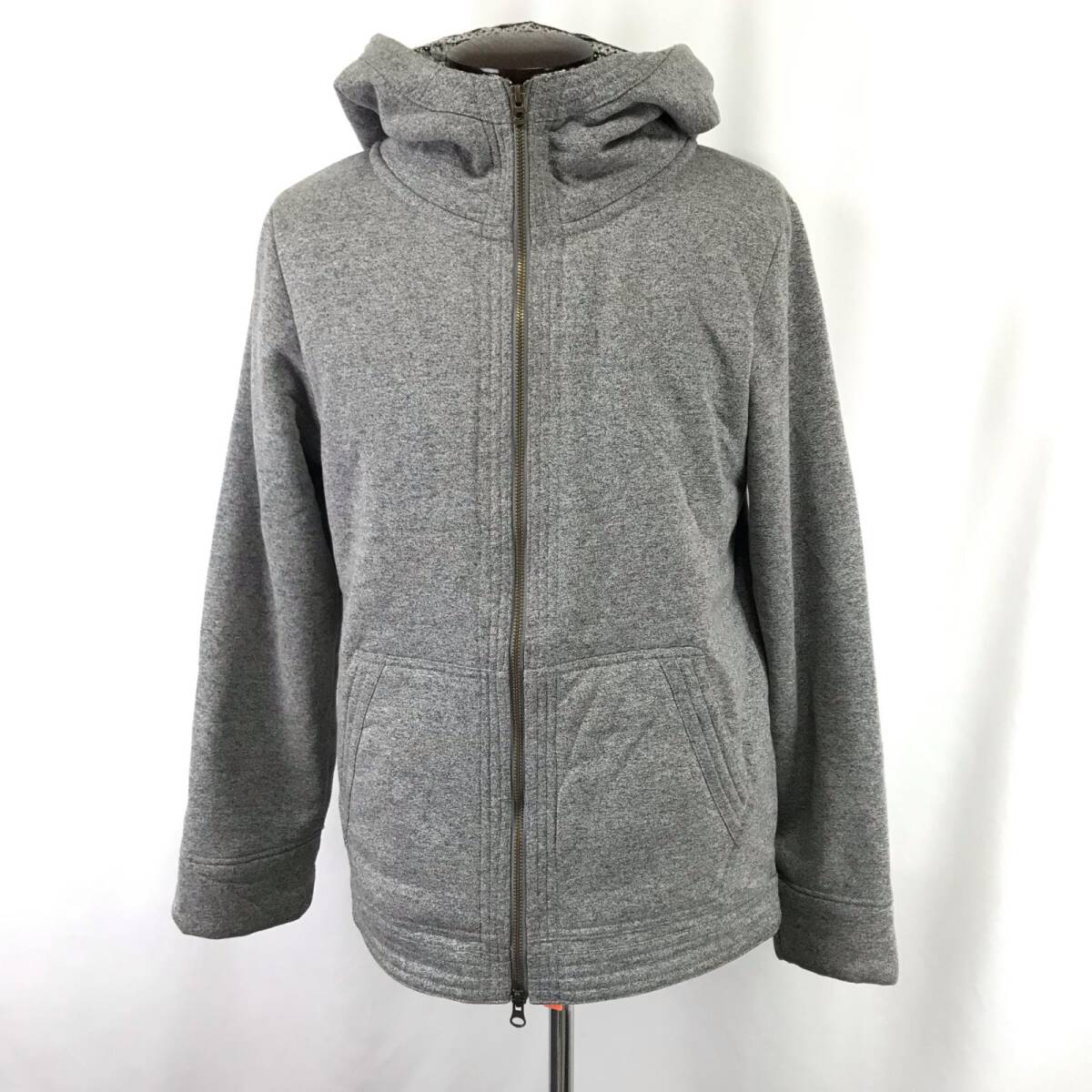 vital/ニコル【バイタル】 スウェットパーカー【メンズM/48/グレー/gray】裏起毛/Tops/hoodie/jacket◆BJ005-f拍卖