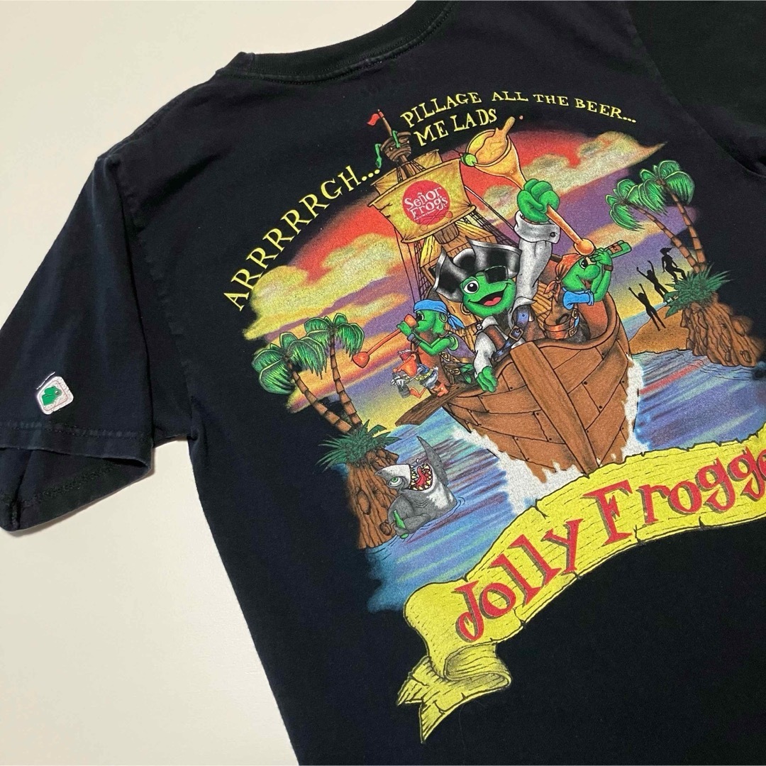 セニョールフロッグ プリントTシャツ メンズ レディース Sサイズ拍卖