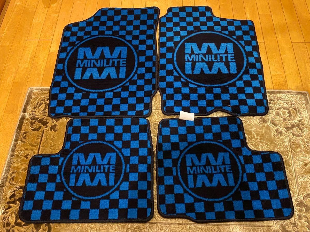 ミラジーノ L700S L710S MINILITE ミニライト フロアマット 純正オプション品 1台分 4枚セット拍卖