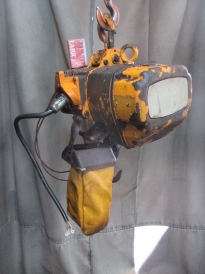 n630☆キトー 電動チェーンブロック 500kg 200V拍卖