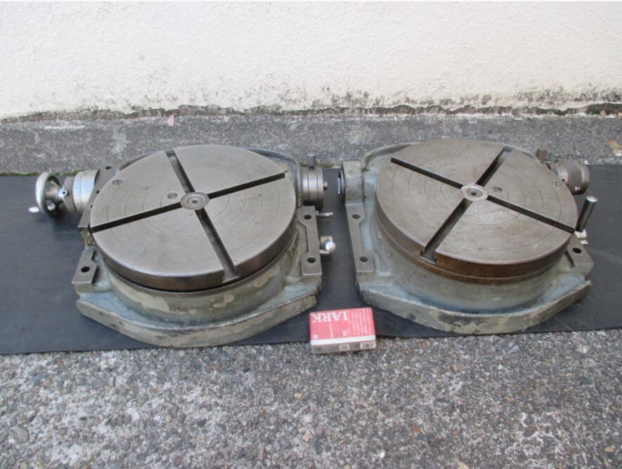 n712☆津田駒 ダブルサーキュラーテーブル300mm・MODEL 300-DCT拍卖