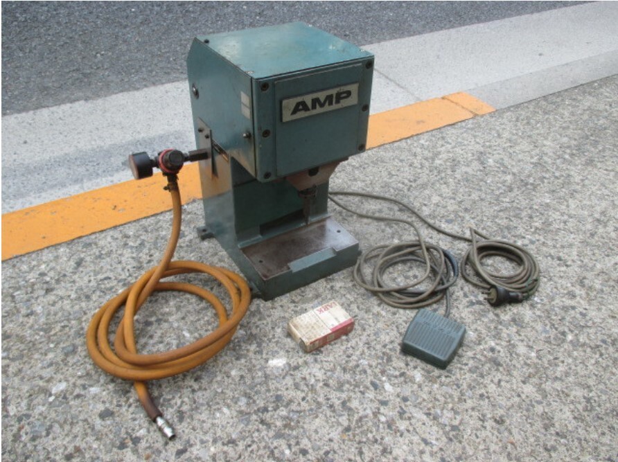 t142☆AMP エアープレス 100V拍卖