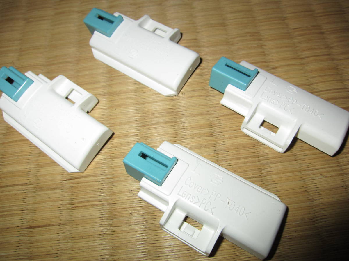 トヨタ純正品ドアインナーベゼルLEDライト新品4個セットフロントリヤ1台分プラド120アルファード20ラブフォーハリアーカローラ未使用品拍卖