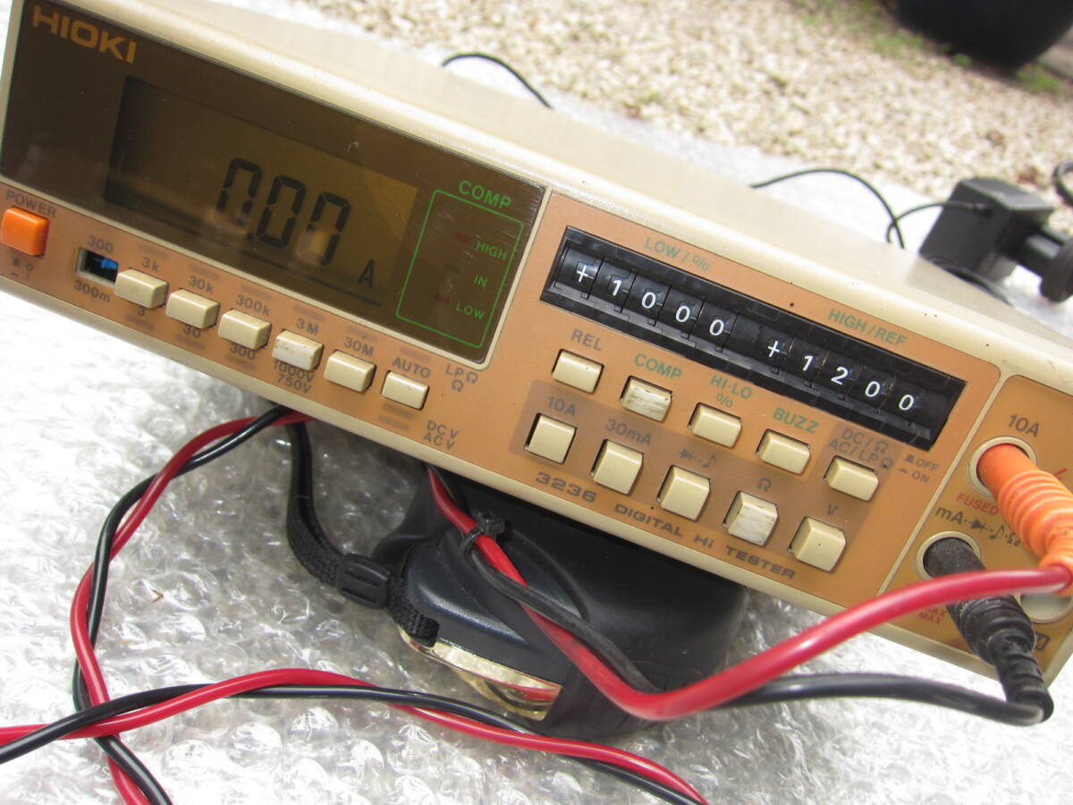 HIOKI日置電機3236DIGITAL HI TESTERデジタルハイテスタ3236デジタルマルチメータ珍品拍卖