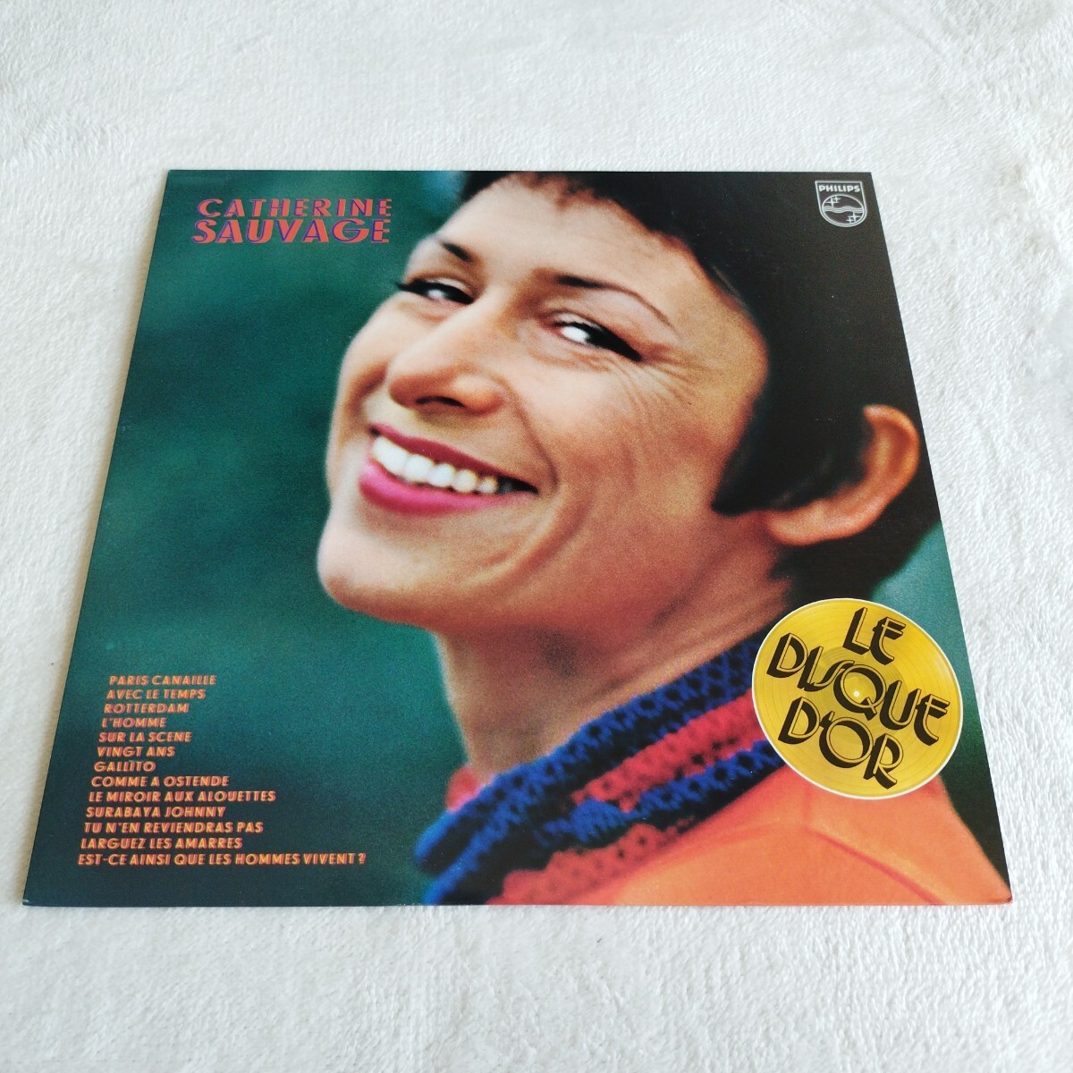 1円スタート レコード 来日記念盤 パリ野郎 カトリーヌ ソヴァージュ拍卖