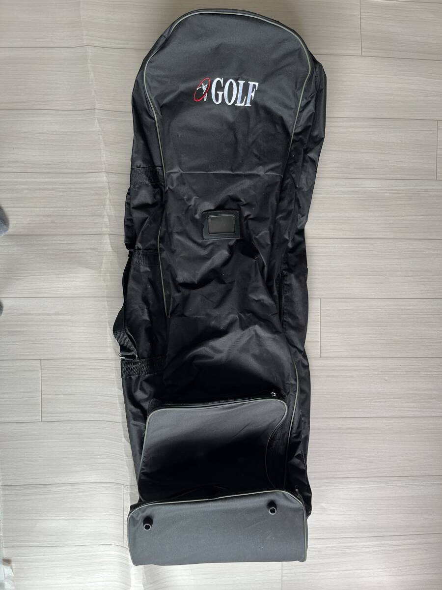 ゴルフ輸送用(トラベル用カバー)キャスター付きキャリーバッグ 中古拍卖