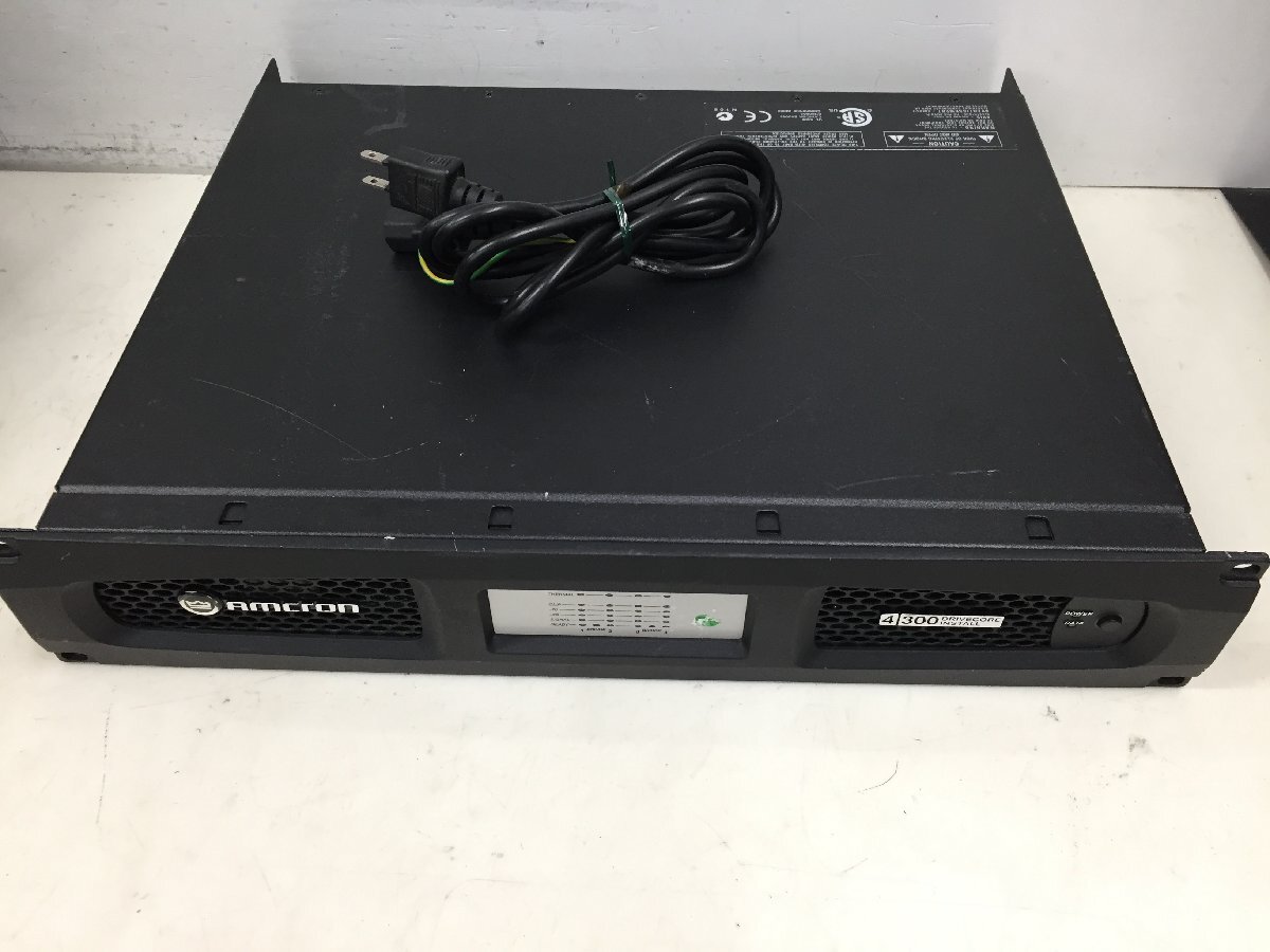 Amcron(CROWN) DCi4|300 パワーアンプ 音出力が確認済(管:2FW)拍卖