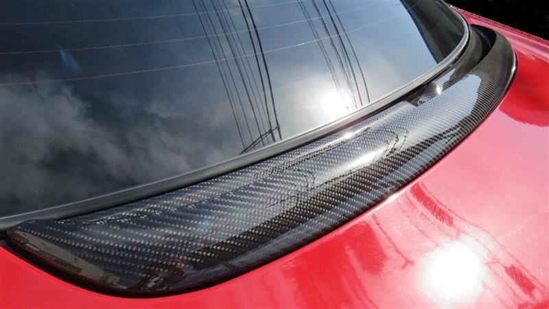 NSX ACURA NA1/NA2 綾織カーボン リアハッチ ガーニッシュ拍卖