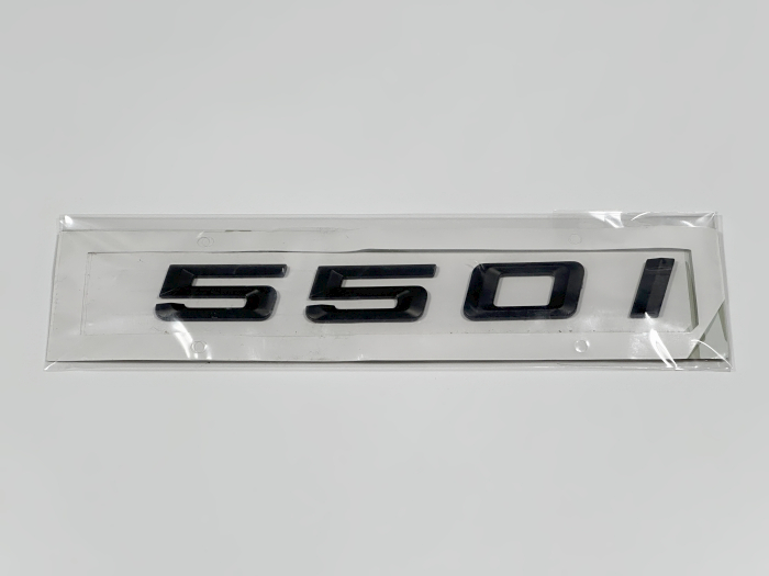 BMW用 550i ブラック エンブレム E60E61F07F10F11G30G31G38 5series リア拍卖