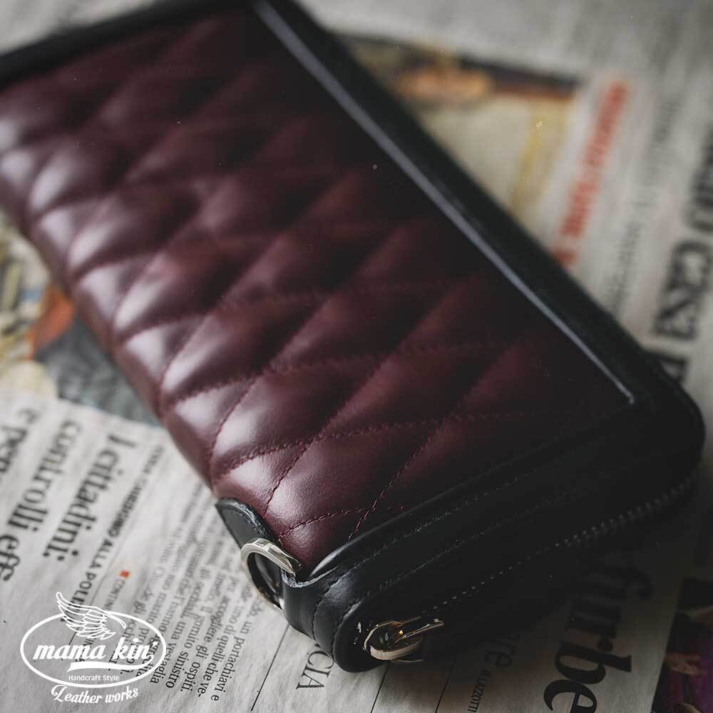 長財布 ラウンドファスナー ジッパー メンズ レディース 本革 レザーウォレット 牛革 YKKファスナー使用 rf009cw84wi拍卖