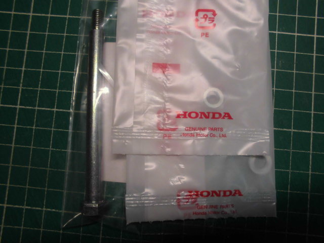 ホンダ純正 ダックス 50 70 シートブラケットA シートブラケットB取付用ピン・ワッシャー・ナット ST50 ST70拍卖