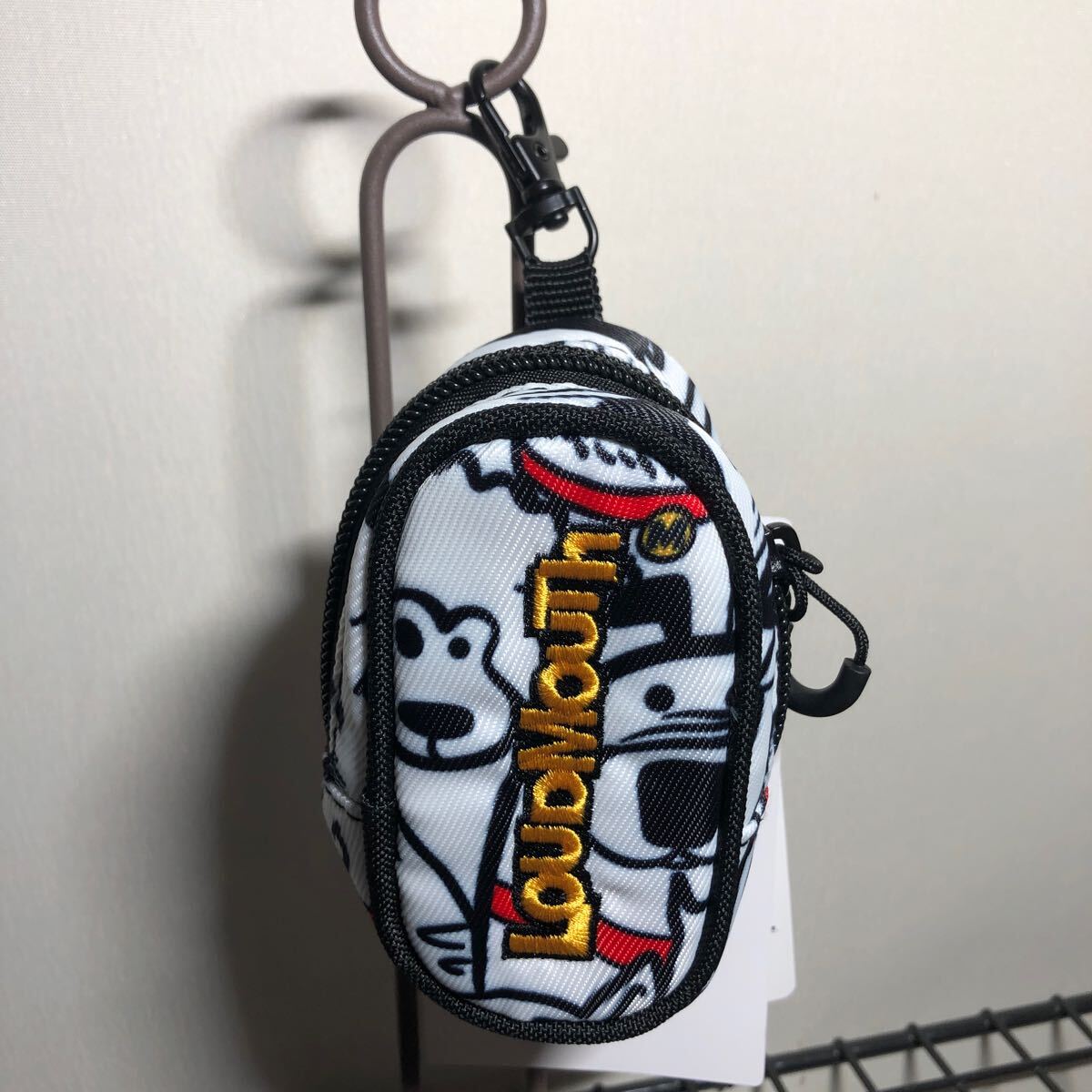 LOUDMOUTH ラウドマウス ボールポーチ ボールケース 2個収納 LM-BC0001 278:Mutts Red Collars拍卖