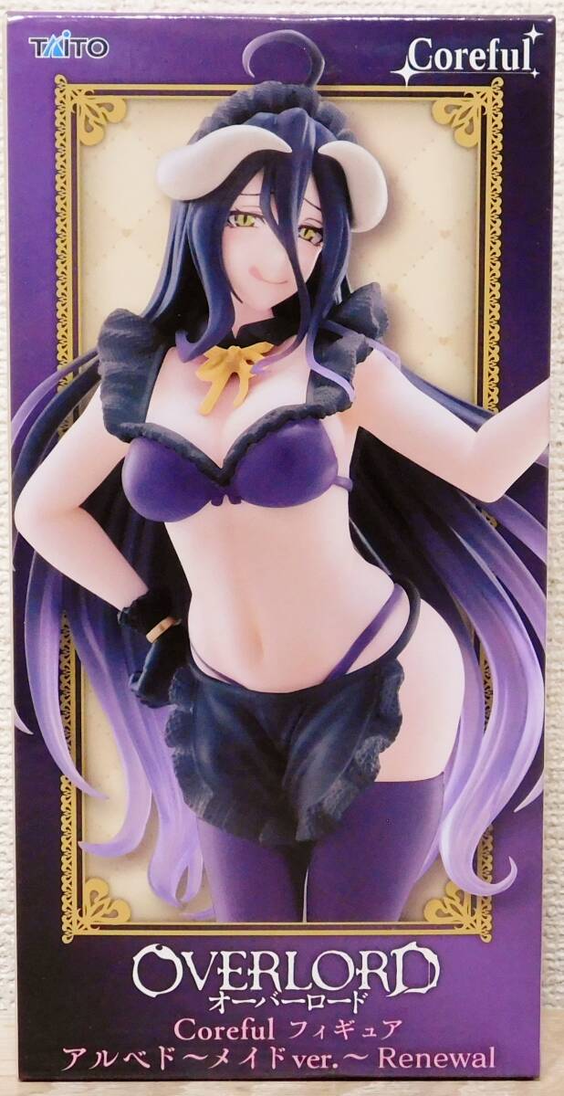未開封★ オーバーロード Coreful フィギュア アルベド メイド ver. Renewal拍卖