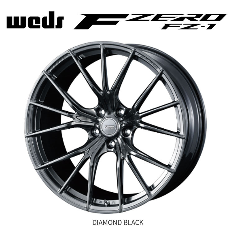 送料無料 ウェッズ weds F ZERO FZ-1 9J-19 +48 5H-114.3 (19インチ) 5H114.3 9J+48【4本セット 新品】拍卖