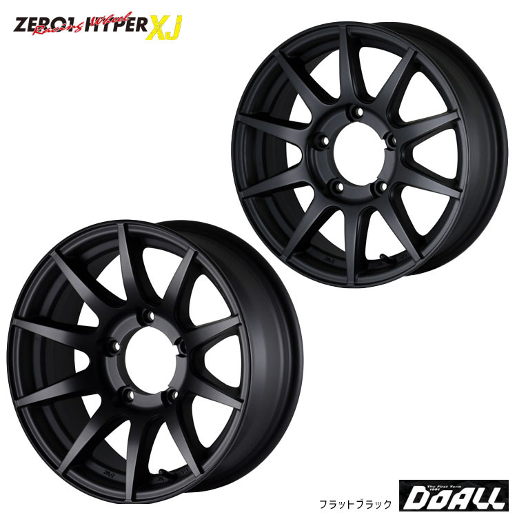 送料無料 ドゥオール DOALL CST ZERO1 HYPER XJ 5.5J-16 +22 5H-139.7 (16インチ) 5H139.7 5.5J+22【1本単品 新品】拍卖