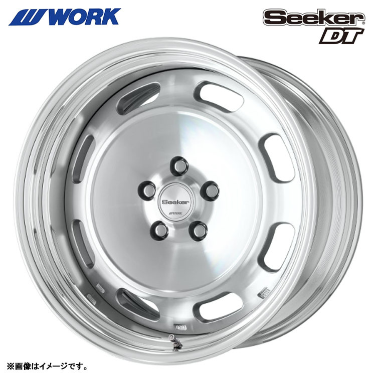 送料無料 ワーク WORK Seeker DT STEPRIM DEEPRIM Odisk 9.5J-17 +85~-1 5H-114.3 (17インチ) 5H114.3 9.5J+85~-1【4本セット 新品】拍卖