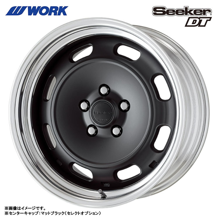 送料無料 ワーク WORK Seeker DT STEPRIM BIGCALIPER Rdisk 7.5J-17 +41~4 5H-114.3 (17インチ) 5H114.3 7.5J+41~4【4本セット 新品】拍卖