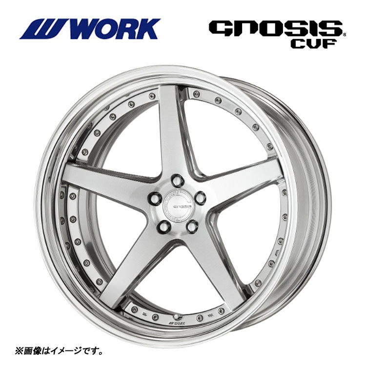 送料無料 ワーク WORK GNOSIS CVF STEP RIM ディープコンケイブ DEEP RIM Wdisk 9J-21 +27~-24 5H-112 【2本セット 新品】拍卖