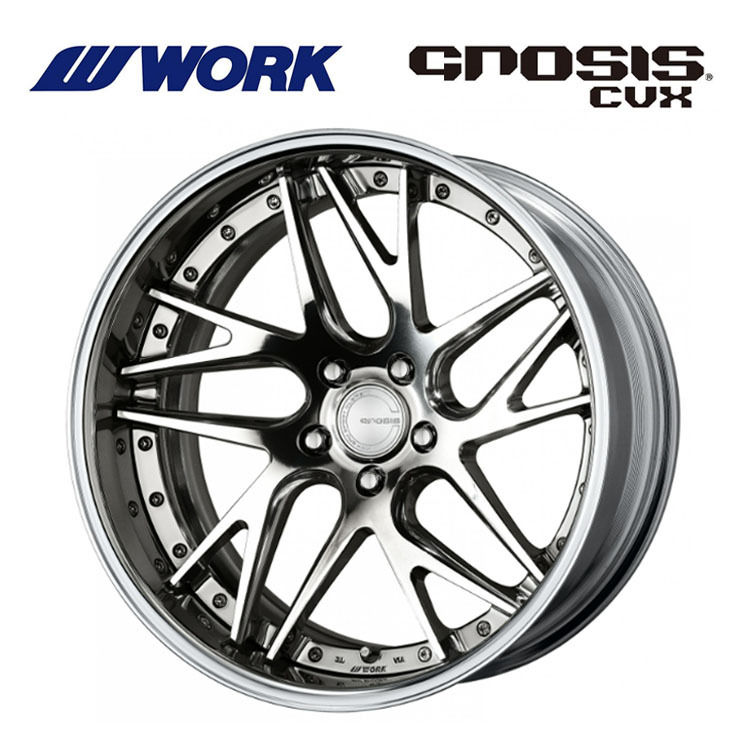 送料無料 ワーク WORK GNOSIS CVX FULL REVERSE ディープコンケイブ DEEP RIM Wdisk 9J-20 -11~-33 5H-100 【1本単品 新品】拍卖