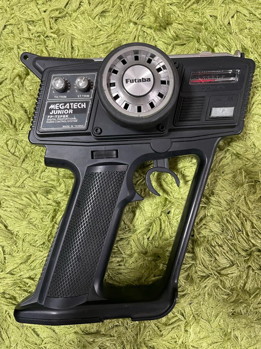 ラジコン RC プロポ MEGA TECH JUNIOR メガテック ジュニア フタバ Futaba AM27 送信機 電池ボックス無し拍卖