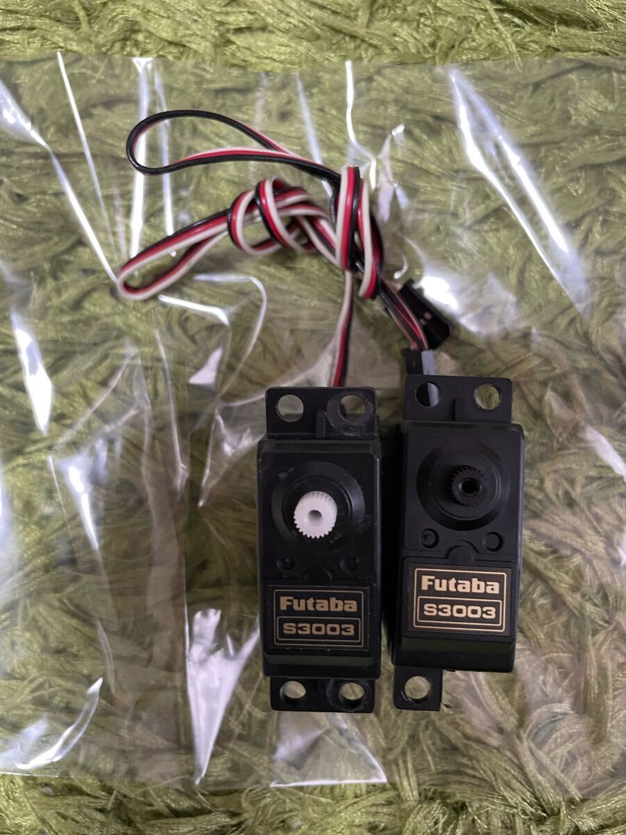 ラジコン RC サーボ S3003 タミヤ 田宮 2個セット 片方耳欠け有り拍卖