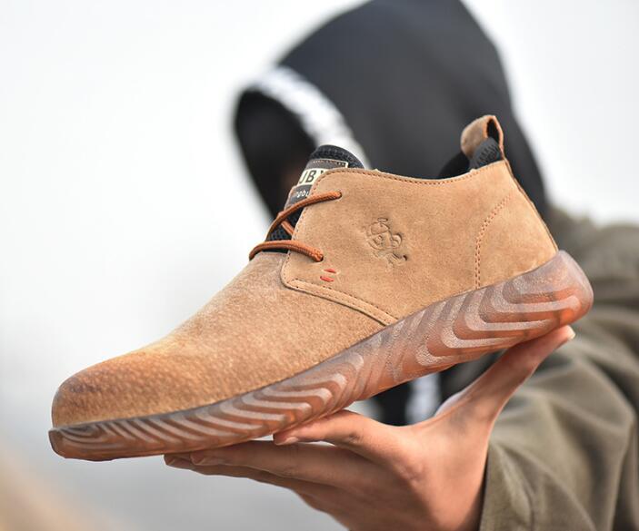 新品人気推薦鋼鉄先芯 作業靴 メンズ 安全靴 ワークシューズ 釘踏み抜き防止 本革 滑り止め 25.5cm拍卖