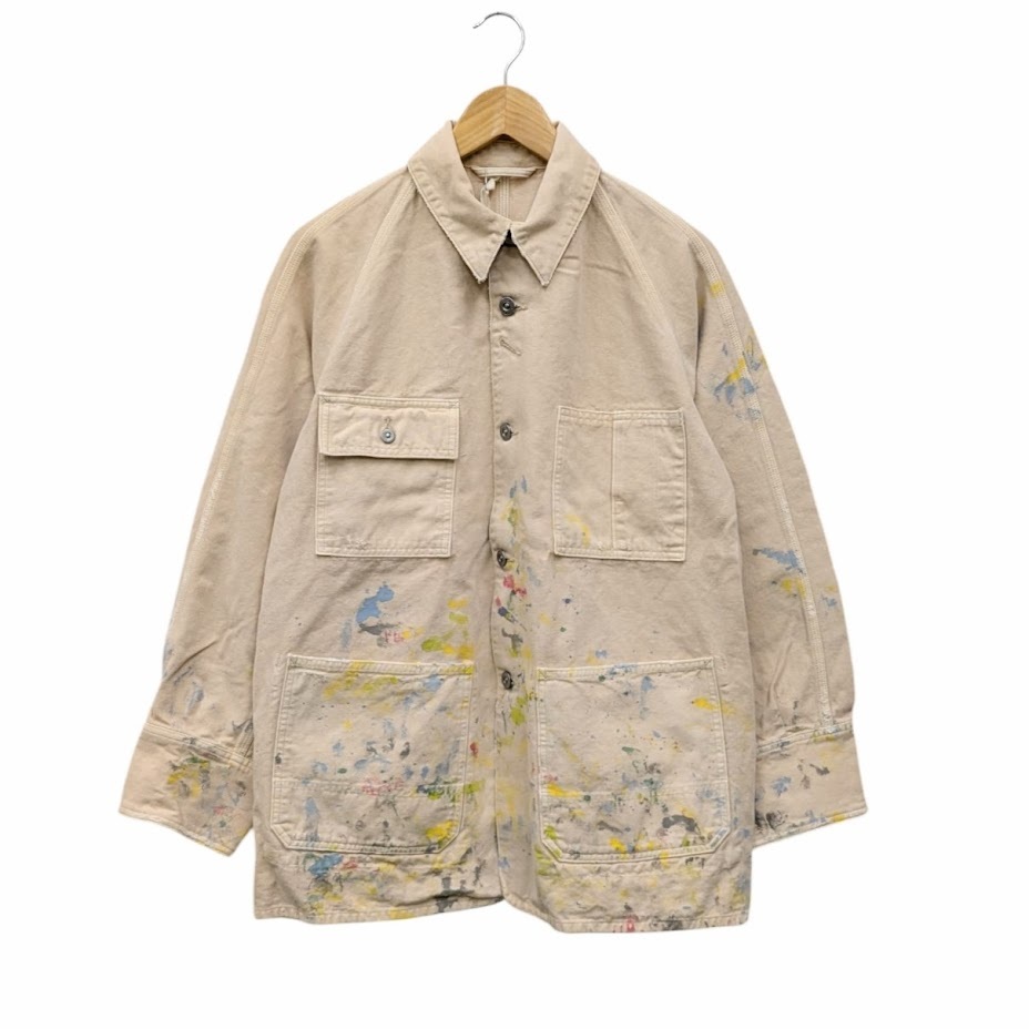 未使用品 OLD JOE オールドジョー HAMPTON CHORE JACKET PATINA & PAINTハンプトンチョアジャケット 242OJ-JK25 サイズ 36拍卖