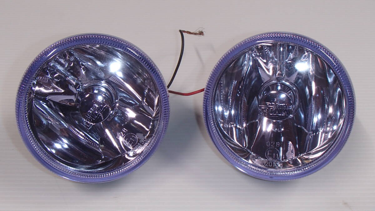 PIAA 600 H3 ハロゲン 約130φ 丸形 フォグランプ 2個 ブルーレンズ ステーハーネス無しランプのみ拍卖