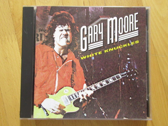 美品!GARY MOORE WHITE KNUCKLES ゲイリー・ムーア パリの散歩道【国内盤CD】送料無料~拍卖