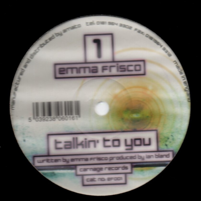 ①12inch) Emma Frisco Talkin' To You拍卖
