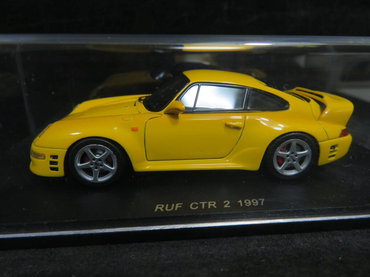 1/43 RUF CTR2 1997 イエロー ポルシェ 911拍卖