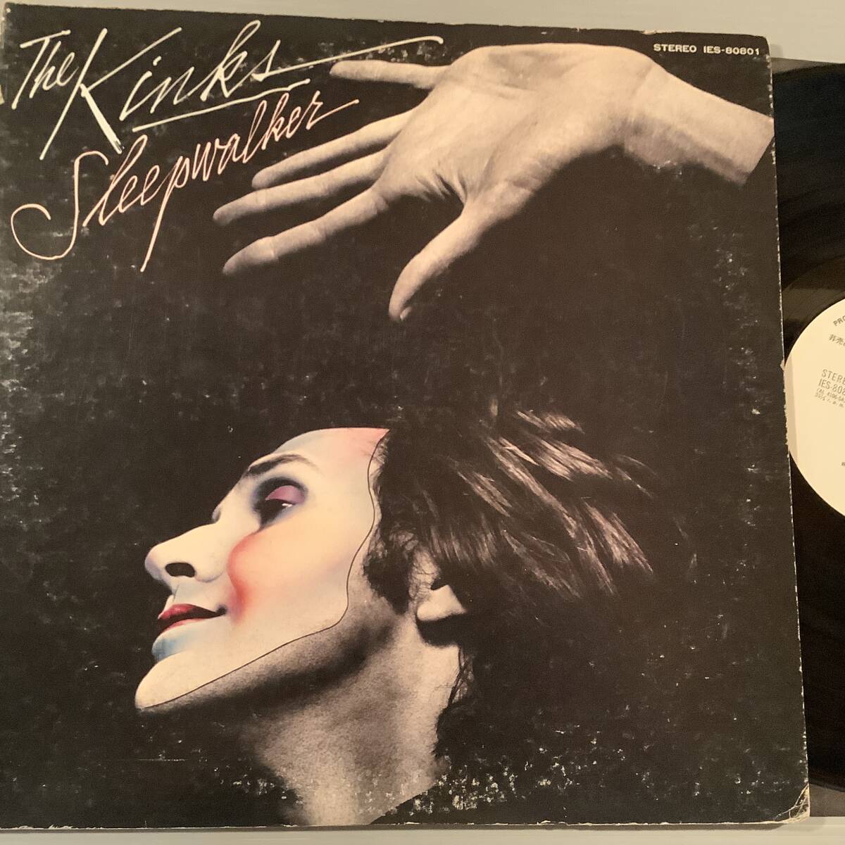 LP(プロモ 日本盤)●キンクス/スリープウォーカー●白ラベル!拍卖