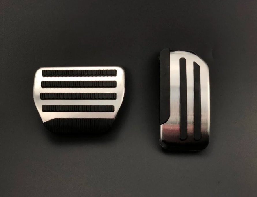 日産 NISSAN セレナ ノート マーチ ジューク シルフィ用 ステンレス製 ペダルカバー アクセル ブレーキ パーツ ペダルセット拍卖