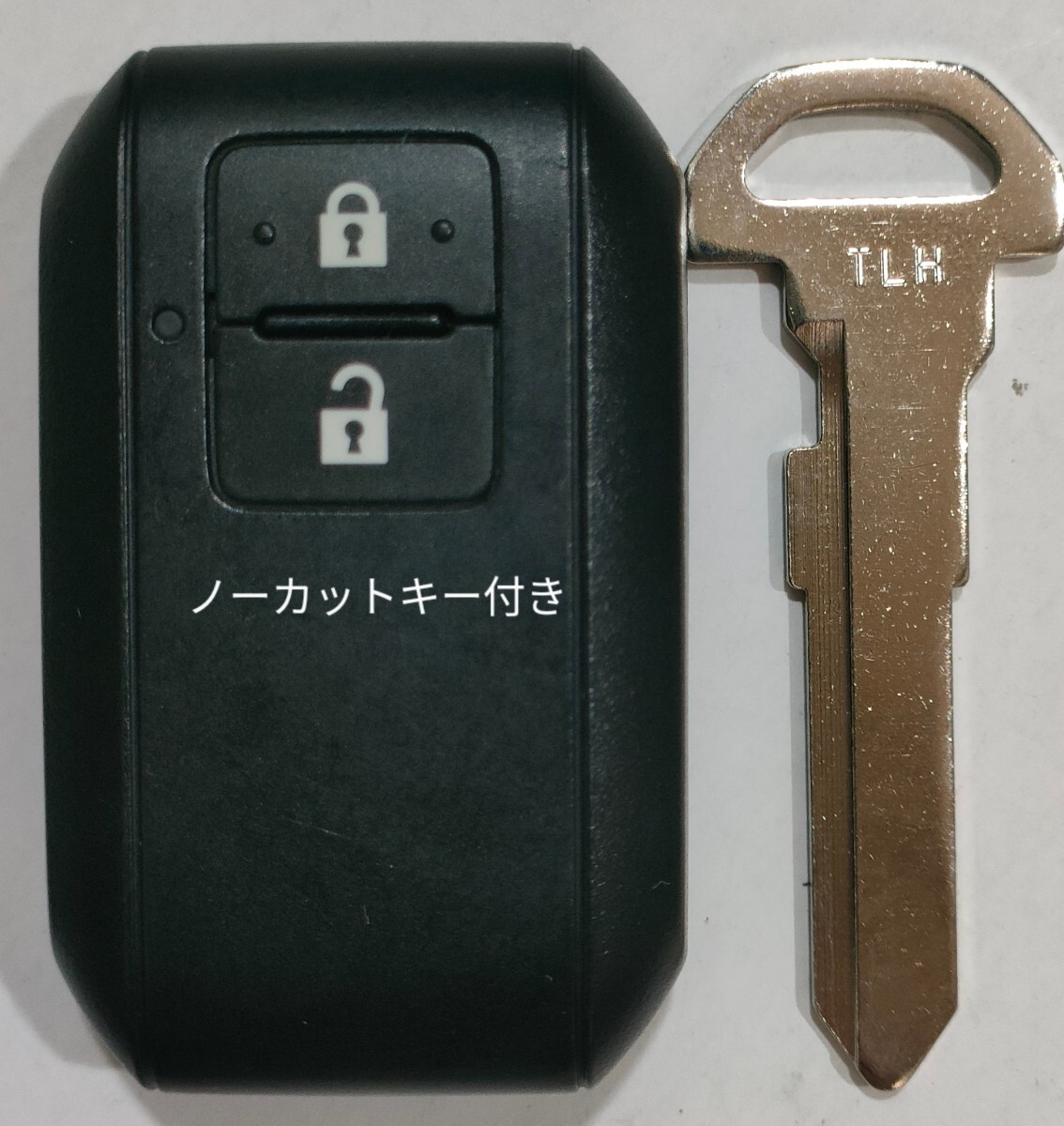 スズキスマートキー2ボタンワゴンRソリオバンディッドスペーシアハスラージムニーシエラ007-AF0028R79ROノーカットキー付き新品電池付き12拍卖