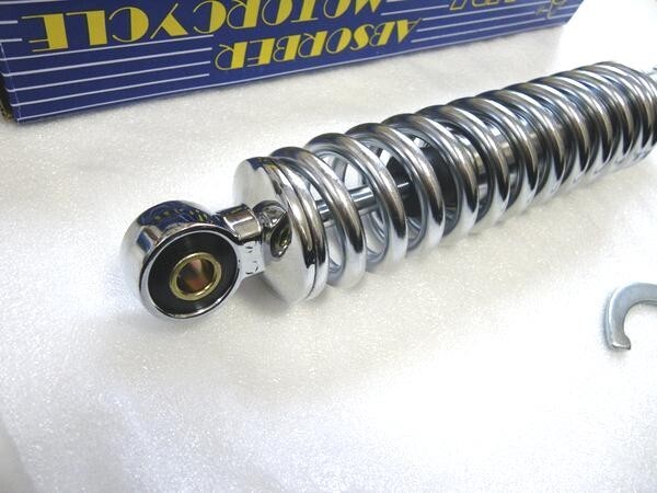★ ALL メッキ 290mm リアショック *アドレスV100 *アドレス110 *ZZ拍卖