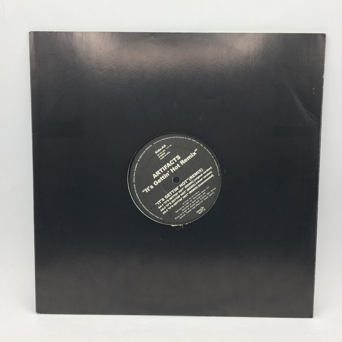 R215 LP ARTIFACTS - IT'S GETTING' HOT (REMIX) EL DA SENSEI -SO Jazzy Sport RTAI-001拍卖