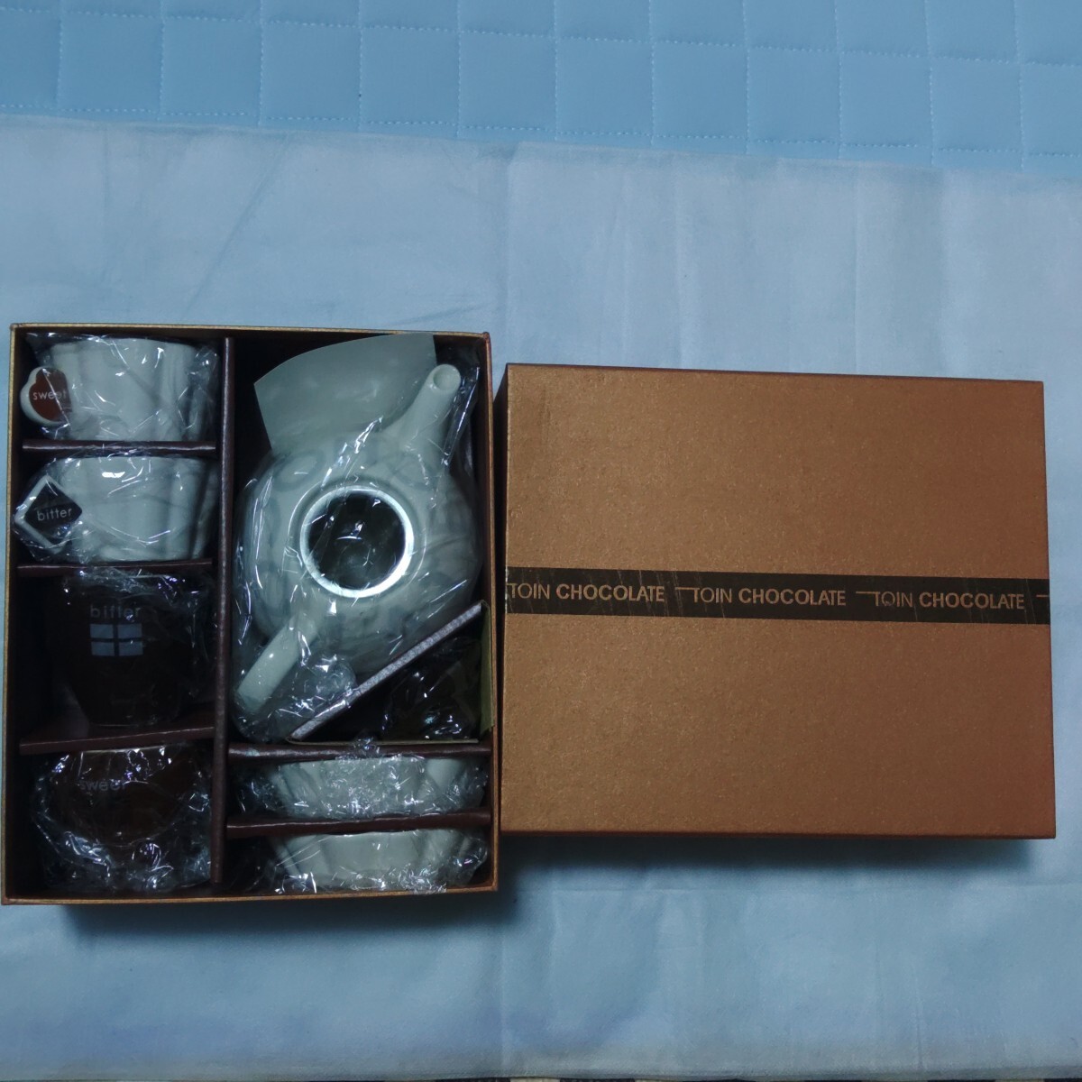 未使用 TOIN chocolate 急須 カップ セット拍卖